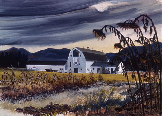 Rockwell Kent’s Barn by Charles Keller.