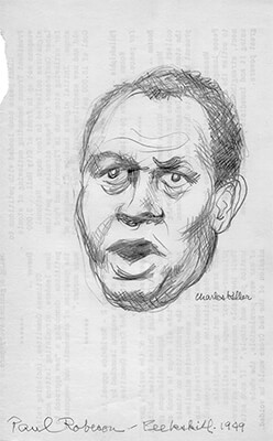 Paul Robeson by Charles Keller.