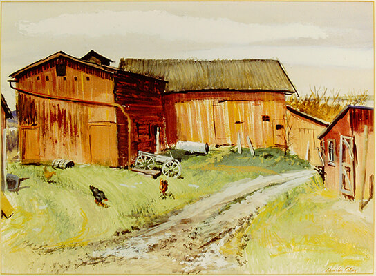 The Barn by Charles Keller.