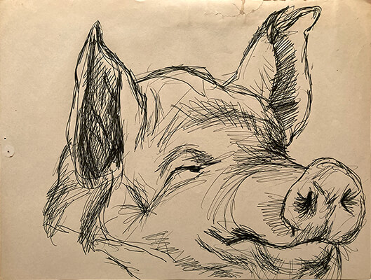 The Pig by Charles Keller.