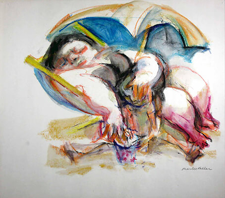 Beach Games II by Charles Keller.