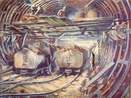 Tunnel Heading by Charles Keller.