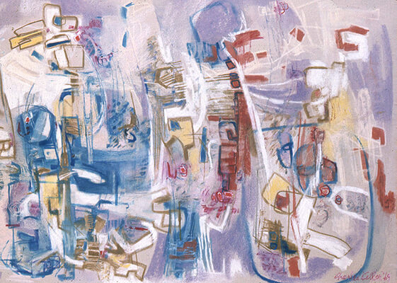 Abstraction #1 by Charles Keller.