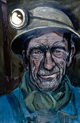 French Coal Miner by Charles Keller.