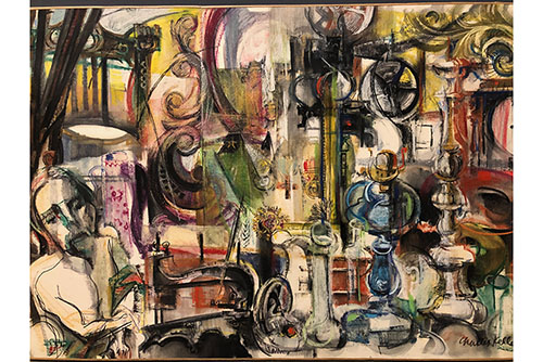 Flea Market, Charles Keller, 1968